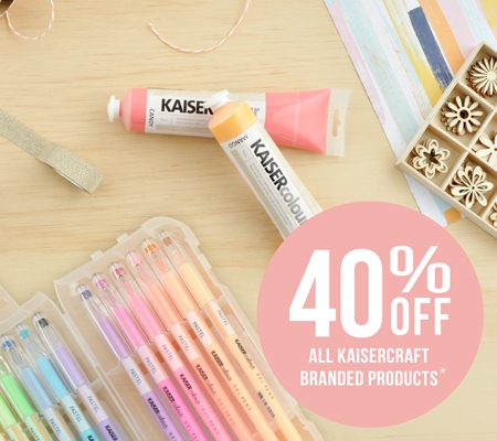 kaisercraft sale 40% off