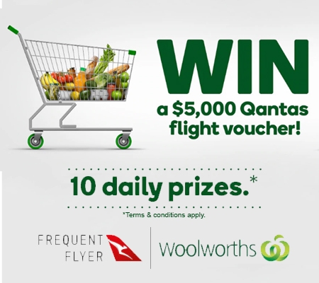 win qantas flight voucher